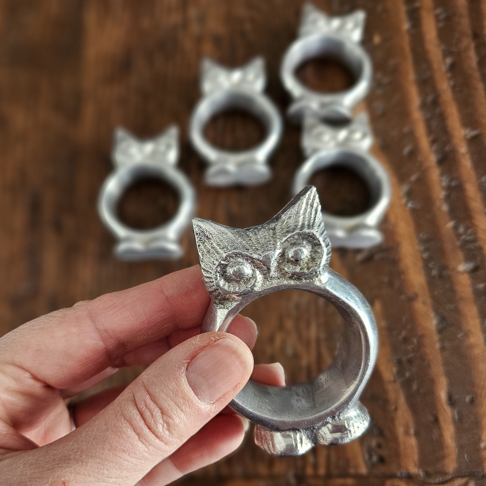 Owl Napkin Rings 5 - Picture 2 of 8